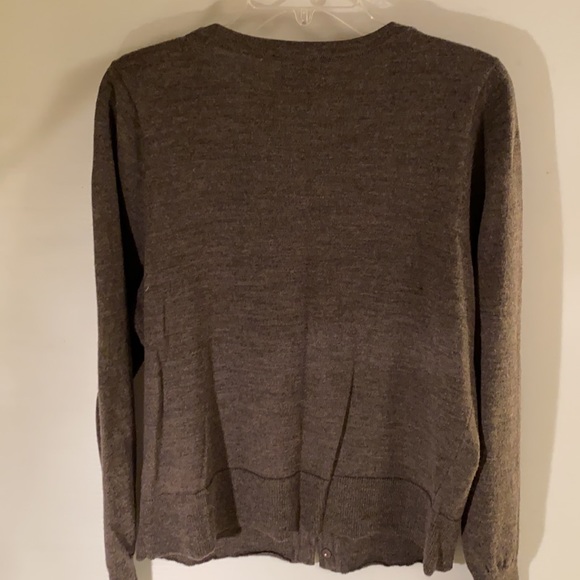 Merino wool gray sweater - Picture 4 of 5